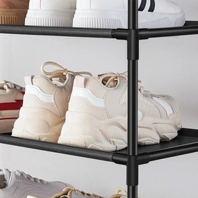 10 szintes cipőtároló 33x33x173cm