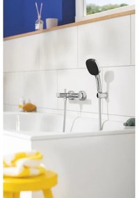 GROHE 34774000 - PRECISION GET DN 15 termosztátos kádcsaptelep, fényes króm