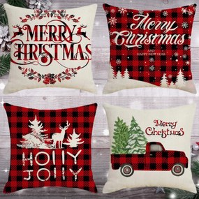 Párnahuzat Szett 4 Db-os Dekoratív 45X45 [P-Z7]