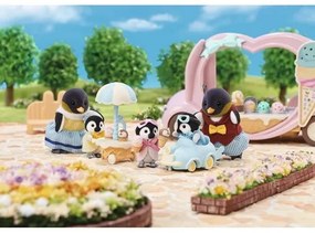 Sylvanian Families Baby Penguins ikrek autóval
