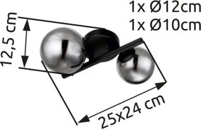 GLOBO 56133-2W RIHA Modern Mennyezeti Lámpa IP20
