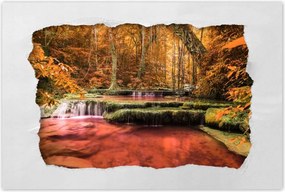 Poszterek 120x80 Vízesés Kanchanaburiban