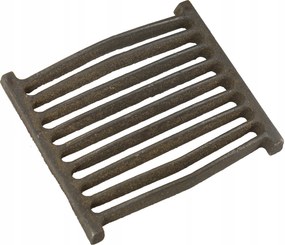 Öntöttvas Grillrács Betét Konyhai Kandalló Kazán 4-ES Grillrács 235 X 200 MM