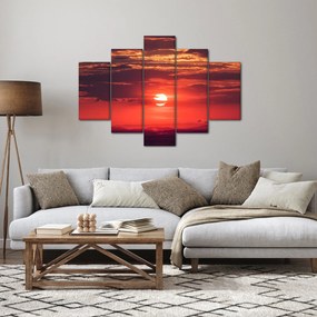 Színes nap képe (150x105 cm)