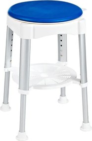 Ridder, Forgószék, állítható magasságú, fehér/kék, A0050401