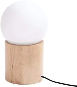 Sollux Lighting Boomo asztali lámpa 1x8 W fa SL.1193