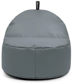 Piros bőrutánzat babzsákfotel Round L – So Soft?