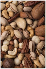 Poszterek 80x120 Keverék dió mix