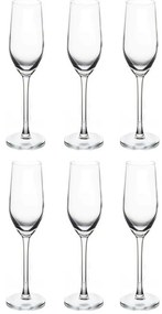 Luminarc MINERAL talpas pezsgős flőte 16cl 6db  dobozban