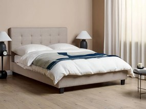 Franciaágy 140 cm ROLLA (ágyráccsal) (világosszürke). 1007494
