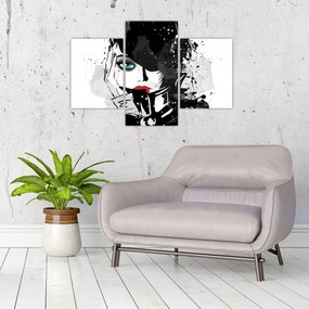Kép - A titokzatos nő (90x60 cm)