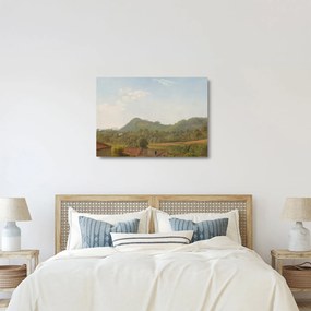 Üveg kép - Simon Denis,  View Near Naples, reprodukciók (70x50 cm)