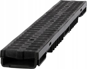 Lineáris Vízelvezetés Műanyag/műanyag vályú h55 B125 (12,5 tonna)