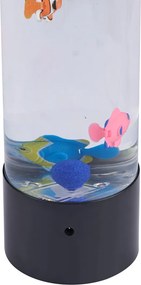 Buborékcső fekete 30 cm LED RGB-vel - Sealife