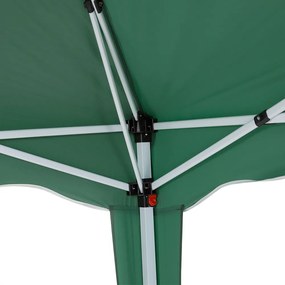 Deuba Kerti pavilon Capri 3x3 m - 2 oldalfal - zöld