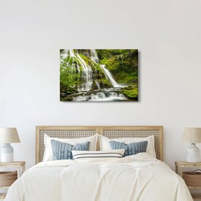 Kép - Vízesés, Wind River Valley (90x60 cm)