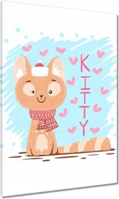 Vászonkép 70x100 Cica Cicák Macskák