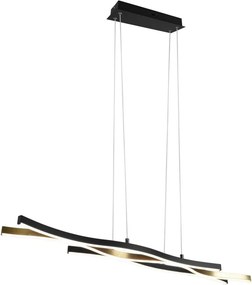 TRIO 341210308 BLAZE Modern Led Függesztett Lámpa Arany LED IP20