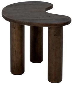 Sötétbarna kaucsukfa dohányzóasztal 36x53 cm Luppa – Bloomingville