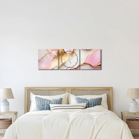 Kép - Márvány design (órával) (90x30 cm)