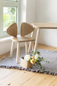 Gyerekasztal székekkel Mickey One Chair Set - Brown