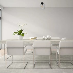 Mennyezeti lámpa SANTIAGO 1xE27/60W/230V átlátszó