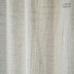 Daytime középen elhúzható bézs vászonfüggöny, 275 x 130 cm - Linen Tales