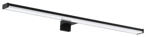 Eglo 99731 Pandella 2 fürdőszobai fali lámpa, 60cm széles, fekete, 1400 lm, 4000K természetes fehér, beépített LED, 11W, IP44