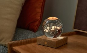 Asztali lámpácska 3D lézerrel készült mintával, többféle - Gingko Motiv: kůň