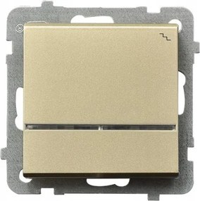 Lépcsőkapcsoló háttérvilágítással Sonata Pezsgő Arany Ospel