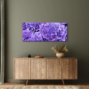 Lila virágok képe (120x50 cm)