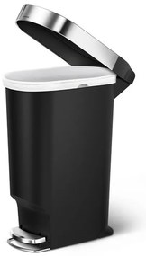 Pedálkosár Slim 40 l, fekete