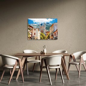 Üveg kép - Sóller, Mallorca (70x50 cm)