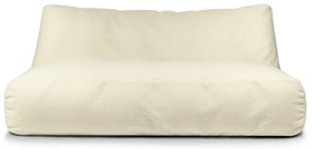 Krémszínű buklé babzsákfotel Sofa Tube 190 – SLOWDOWN