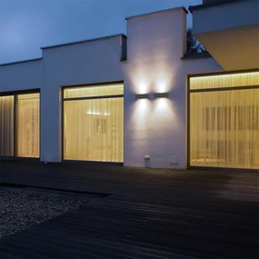 LED kültéri fali lámpatest LED/24W/230V 3000K IP65 antracit