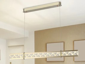 ENRIQUE LED DESIGN KRISTÁLYCSILLÁR FÜGGŐLÁMPA+vezérlés 20W