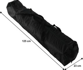 Öszecsukhatós kerti pavilon, zöld, 2x2 m, TREKAN TYP 1