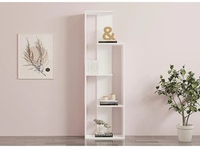 könyvespolc Wand - White
