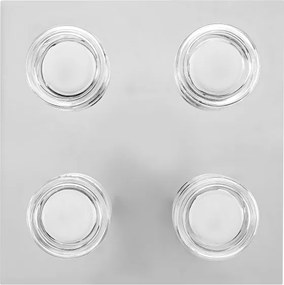 Osram - LED fürdőszobai mennyezeti lámpatest ORBIS FLAME 4xLED/5,5W/230V IP44 króm