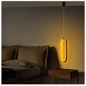 Fekete LED függőlámpa Can – Opviq lights