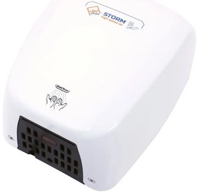 Kézszárító Jet Dryer Storm, fehér