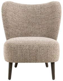 Bézs buklé fotel Elmont – Actona