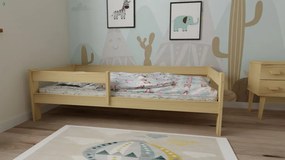 Ala fenyő gyerekágy natúr 80x180 + ajándék ágyrács