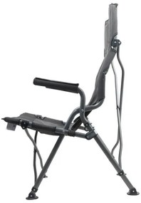 Összecsukható kempingszék szürke