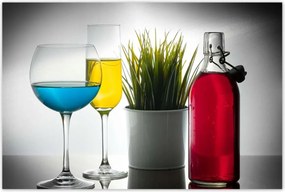 Poszterek 120x80 Színes italok Italok