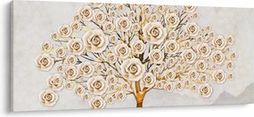 Egy virágfa képe (120x50 cm)