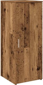 vidaXL tároló szekrény antik fa 40x45x103,5 cm szerelt fa