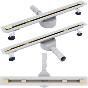 lineáris lefolyó Rea Neo Ultra Slim Pro Gold Brush 60