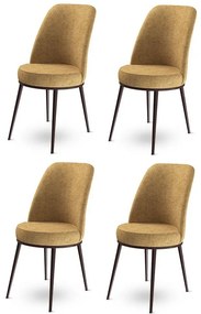 Dexa Cappuccino és Brown étkezőszék szett, 4 db, 4 db