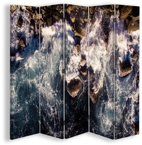 Gario Paraván Tengerparti kilátás Méret: 180 x 170 cm, Kivitelezés: Klasszikus paraván